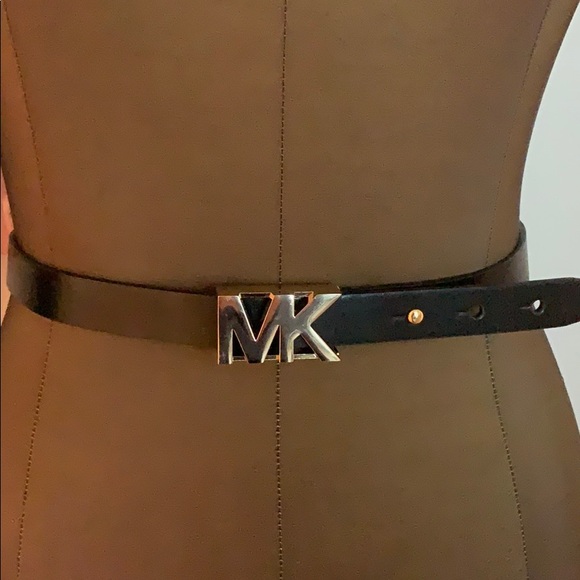 Michael Kors Black & Gold belt - Picture 1 of 2